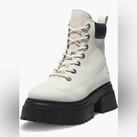 Timberland Sky Waterproof Lace-Up
Platform Boot (9M; Bright White) - Picture 3 of 16